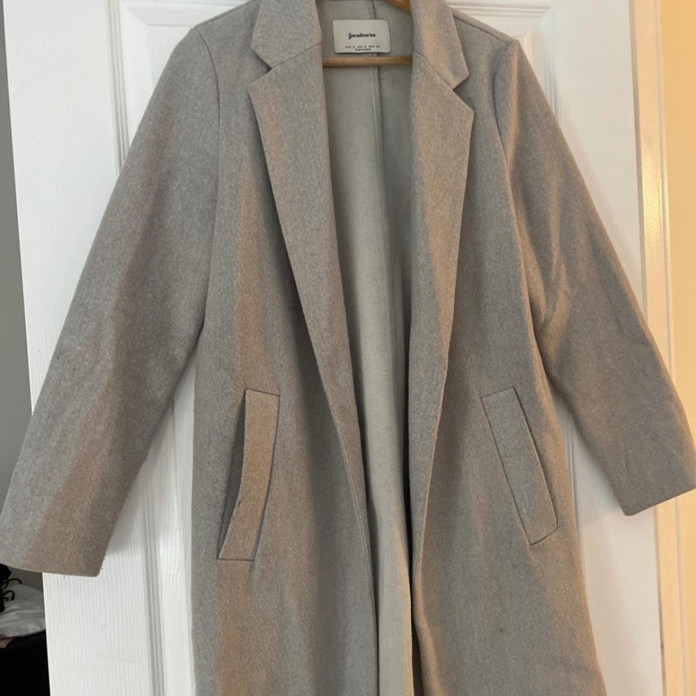 ZARA grey coat